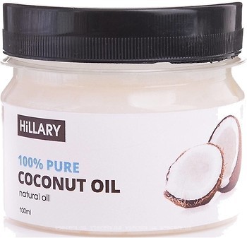 Фото Hillary масло для тела 100% Pure Coconut Oil 100 мл