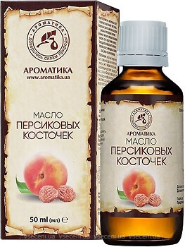 Фото Ароматика рослинна олія персикових кісточок Peach Seed Oil 50 мл