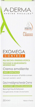 Фото A-Derma пом'якшуюючий крем для тіла проти подряпин Emollient Body Cream Against Scratches 200 мл