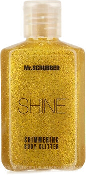 Фото Mr. Scrubber глиттер сияние золота Glitter Shine Gold 60 мл