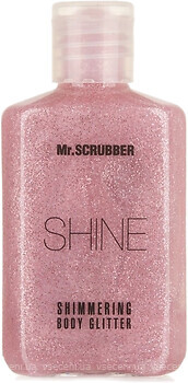 Фото Mr. Scrubber гліттер сяючий рожевий Glitter Shine Pink 60 мл