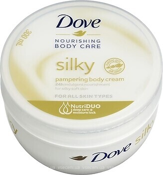 Фото Dove крем для тіла Silky Nourishment Body Cream 300 мл