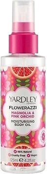 Фото Yardley олія для тіла Flowerazzi Magnolia & Pink Orchid Moisturising Body Oil 125 мл