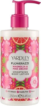 Фото Yardley лосьйон для тіла Flowerazzi Magnolia & Pink Orchid Smoothing Body Lotion 250 мл
