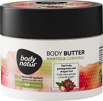 Фото Body Natur олія для тіла Red Fruits Pomegranate And Dragon Fruit Body Butter 200 мл
