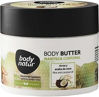 Фото Body Natur олія для тіла Rice And Coconut Oil Body Butter 200 мл