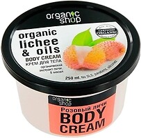 Фото Organic Shop крем для тіла лічі Body Cream 250 мл