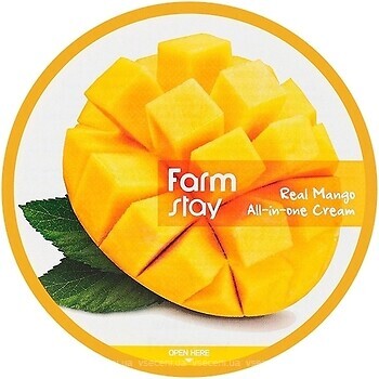Фото FarmStay крем для обличчя і тіла Real Mango All-In-One Cream 300 мл
