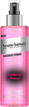 Фото Bruno Banani мист для тела Body Mist Dangerous Woman Mysterious Coconut 250 мл