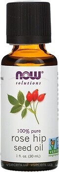 Фото Now Foods масло семян шиповника Rose Hip Seed Oil 30 мл