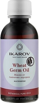Фото Ikarov органічна олія зародків пшениці Wheat Germ Organic Oil 100 мл