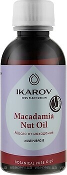 Фото Ikarov органічна олія макадамії Macadamia Nut Organic Oil 100 мл
