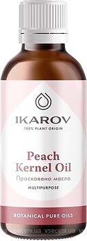 Фото Ikarov органічна олія персикових кісточок Peach Kernel Organic Oil 100 мл