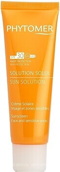 Фото Phytomer сонцезахисний крем для обличчя і тіла Protective Sun Cream Sunscreen SPF 30 50 мл