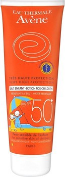 Фото Avene сонцезахисний дитячий лосьйон SPF 50+ для чутливої шкіри 100 мл