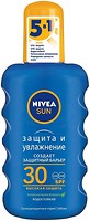 Фото Nivea сонцезахисний спрей Sun SPF 30 Захист і зволоження 200 мл
