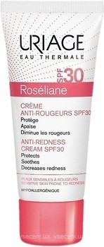 Фото Uriage сонцезахисний крем для обличчя Roseliane Anti-Redness Cream SPF 30 40 мл