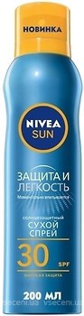 Фото Nivea сонцезахисний сухий спрей Sun SPF 30 Захист і легкість 200 мл