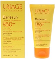Фото Uriage сонцезахисний крем для чутливої шкіри Bariesun Cream SPF 50+ 50 мл