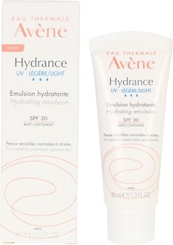 Фото Avene солнцезащитная эмульсия для лица Hydrance UV-Light Hydrating Emulsion SPF 30 40 мл