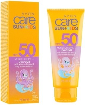 Фото Avon сонцезахисний крем для дітей Sun Kids SPF 50 75 мл