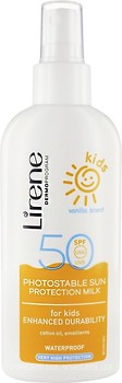 Фото Lirene молочко сонцезахисне для дітей Photostable Sun Protection Milk For Kids SPF 50 150 мл
