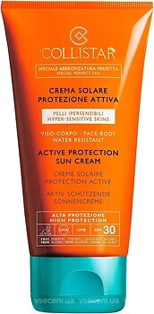 Фото Collistar сонцезахисний крем Active Protection Sun Cream SPF 30 150 мл