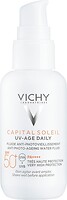 Фото Vichy сонцезахисний флюїд для обличчя Capital Soleil UV-Age Daily SPF 50+/P++++ 40 мл