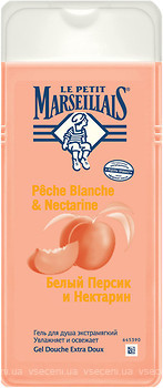 Фото Le Petit Marseillais Peche Blanche & Nectarine гель для душа Белый персик и нектарин 650 мл