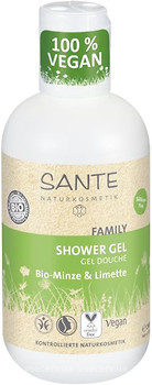 Фото Sante Bio-Minze & Limette гель для душу М'ята і Лайм 200 мл