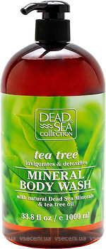 Фото Dead Sea Collection гель для душу з мінералами Мертвого моря і маслом чайного дерева 1 л