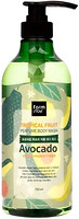 Фото FarmStay гель для душа с экстрактом авокадо Tropical Fruit Perfume Body Wash Avocado 750 мл