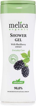 Фото Melica Organic Shower Gel гель для душу з екстрактом ожини 250 мл