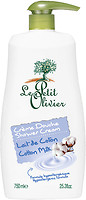 Фото Le Petit Olivier крем для душу Бавовна Молоко Extra Gentle Shower Creams 750 мл
