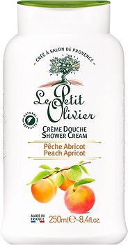Фото Le Petit Olivier крем для душу Персик і Абрикос Extra Gentle Shower Creams Peach and Apricot 250 мл