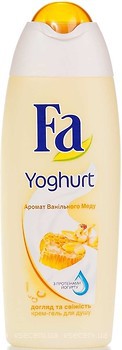 Фото Fa Yoghurt крем-гель для душа с протеинами йогурта Ванильный мед 250 мл