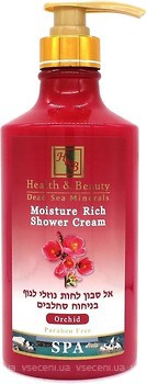 Фото Health & Beauty Moisture Rich Shower Cream зволожуючий крем-гель для душу Орхідея 780 мл