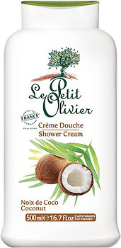 Фото Le Petit Olivier екстра ніжний крем для душу Кокос Extra Gentle Coconut 500 мл