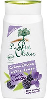 Фото Le Petit Olivier екстра ніжний крем для душу Ожина-Фіалка Shower Cream Blackberry Violet 250 мл