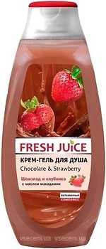 Фото Fresh Juice Chocolate & Strawberry крем-гель для душа 400 мл