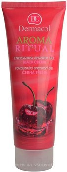 Фото Dermacol Body Aroma Ritual гель для душу підбадьорливий чорна черешня 250 мл