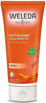 Фото Weleda Sport-Duschgel Energy Shower Gel гель для душа Арника 200 мл