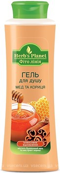 Фото Herb's Planet гель для душу Мед і кориця 510 мл