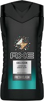 Фото AXE гель для душа Collision Leather And Cookies Scent Body Wash 250 мл