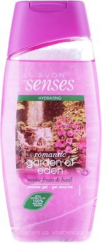 Фото Avon гель для душа Senses Garden Of Eden Exotic Fruit & Basil Shower Gel 250 мл
