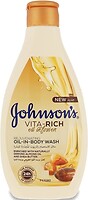 Фото Johnson's гель для душу з маслом ши і мигдалю Vita-Rich Body Infusion 250 мл