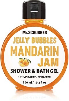 Фото Mr.Scrubber гель для душу Мандарин Jelly Bubbles Mandarin Jam Shower & Bath Gel 300 мл