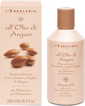 Фото L'Erbolario Bagnoschiuma All'Olio di Argan Олія арганії 250 мл