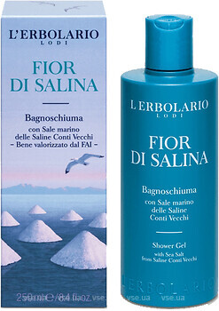Фото L'Erbolario Bagnoschiuma Fior di Salina Солоний бриз 250 мл