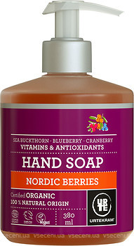 Фото Urtekram рідке мило Hand Soap Nordic Berries Ягоди 380 мл